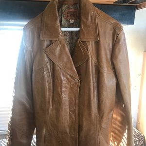 Gorgeous quality genuine leather jacket for women wilsons leather in excellent